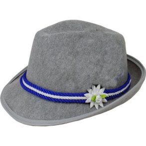 Oktoberfest hat - i gr m- blomst